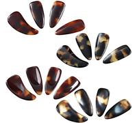 LANDTOM 8PCS Nivel General Guzheng Finger Picks Guzheng Nail Chinese Zither Finger Picks (Adulto)