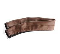 LANDUM Baby Pram Handle PU Sillón de Cuero Cochecito Reposabrazos Estuche Funda Protectora Marrón