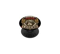 Landwirtschaft Papa Legend Vintage Farm Graphic Emblema Trigo PopSockets PopGrip Adhesivo