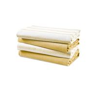 LANE LINEN Juego de 4 toallas de cocina de algodón para secar platos, 18 x 28 pulgadas, toallas de mano de cocina, paños de cocina absorbentes, toallas para cocina, juego de toallas de cocina de
