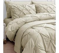 Lane Linen Juego de edredón Queen Bed in a Bag de 7 piezas, juego de edredón con sábanas, juego de ropa de cama de microfibra ultrasuave, sin arrugas, lino