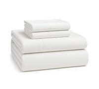 LANE LINEN Juego de sábanas de franela de 100 % algodón, tamaño matrimonial, 4 piezas, ropa de cama ligera, cepillada para mayor suavidad, cálida, transpirable, bolsillo profundo de 15 pulgadas (se