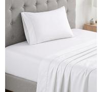 LANE LINEN Juego de sábanas tamaño Individual XL, sábanas extralargas de 450 Hilos, 100% algodón, Juego de sábanas de 3 Piezas, sábanas de satén, sábanas extralargas para Cama de Hospital, sábanas de