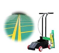 Lane Marking Applicator,Multifunction Line Marking Machine,Adjustable Width 4-20Cm,With Indicator Arrows,For Schools,Sports Surfaces,Factory Marking Works With Road or Grass Marking Paint, HUANGHAIQ