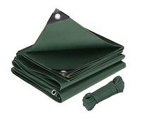 Laneetal Lona Impermeable Exterior 280g/m² PE Lona de Protección Toldo Reforzado con Ojales Duradera Resistente a Los Rayos UV Desgarros con Cuerda para Muebles,Piscina,Jardín