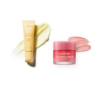 LANEIGE - Lip Glowy Balm - 10g - Vanilla (1ea) X Lip Sleeping Mask EX - 20g - Berry (1ea)