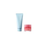LANEIGE - Water Bank Blue Hyaluronic Cleansing Foam - 150g (1ea) + Lip Sleeping Mask EX 20g - Berry (1ea) Set
