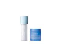 LANEIGE - Water Bank Blue Hyaluronic Essence Toner For Normal To Dry Skin - 160ml (1ea) + Water Sleeping Mask - 70ml (1ea) Set