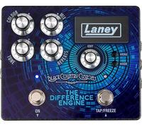 Laney Amplificación BCC-TDE Pedal de retardo estéreo, efectos digitales multimodo, tiempo de retardo de 2500 ms
