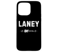 Laney Guitarra Latido Del Corazón Música Guitarrista Carcasa para iPhone 15 Pro Max