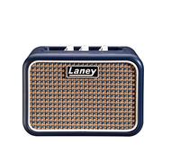 Laney Mini Series - Battery Powered Guitar Amplifier With Smartphone Interface - 3 W - Lionheart Edition, Azul, Mono