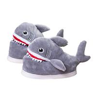 LANFIRE Animal Zapatillas Elefante Zapatillas xhamster Zapatillas Invierno hogar cálido Antideslizante Zapatillas de algodón (M (35-39 /EU), Hamster(Orange))