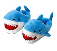 LANFIRE Zapatillas de cerdo Zapatos de algodón Zapatillas de animales Zapatillas calientes de felpa Zapatillas de mujer Zapatillas de invierno (Blue, numeric_35)