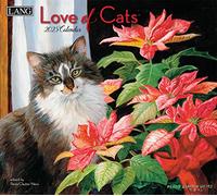 Lang Calendario de pared Love of Cats 2023, multicolor