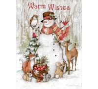 Lang Cozy Snowman Classic Tarjetas de Navidad (2004050)