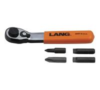 Lang de 5 Piezas de trinquete de Dientes Finos bit Juego de Llaves