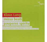 Lang : Missa Beati, Pauperes Spiritu