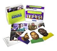 Lang-O-Learn Stages Learning Materiales Idioma Constructor Emoción Picture Card Expresiones, Conversación, y Situación Tarjetas de Educación Autismo, Terapia ABA