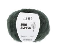 Lang Yarns - Suri Alpaca 0018 verde oscuro 25 g.