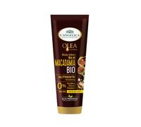 L'Angelica, Loción corporal de aceite de macadamia orgánico, 6 x 250 ml, crema corporal nutritiva, regeneradora y calmante, crema corporal perfumada e hidratante para piel seca, sin parabenos