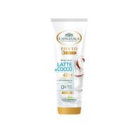 L'Angelica, Loción corporal Leche de Coco, 6 x 250 ml, crema corporal nutritiva con extracto de fitococo que hace que la piel sea suave y brillante, crema corporal para piel seca, sin parabenos ni