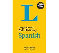 Langenscheidt Pocket Dictionary Spanish: Spanisch-Englisch / Englisch-Spanisch: Spanish-English/English-Spanish (Langenscheidt Pocket Dictionaries)