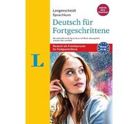 Langenscheidt Sprachkurs Deutsch für Fortgeschrittene - Deutsch als Fremdsprache: Der weiterführende Sprachkurs mit Buch, Lösungsheft, 2 Audio-CDs und DVD