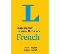 Langenscheidt Universal Dictionary French: English-French / French-English (Langenscheidt Universal Dictionaries)