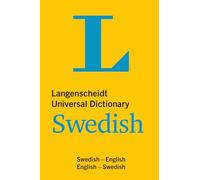 Langenscheidt Universal Dictionary Swedish: Swedish-English/English-Swedish (Langenscheidt Universal Dictionaries)