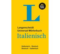 Langenscheidt Universal-Wörterbuch Italienisch: Italienisch - Deutsch / Deutsch - Italienisch