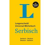 Langenscheidt Universal-Wörterbuch Serbisch: Serbisch - Deutsch / De (Tapa dura)