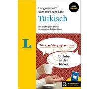 Langenscheidt Vom Wort zum Satz Türkisch: Die wichtigsten Wörter i (Tapa blanda)