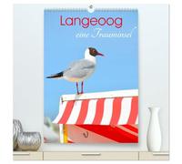 Langeoog - eine Trauminsel (hochwertiger Premium Wandkalender 2026 DIN A2 hoch), Kunstdruck in Hochglanz: Der Inselsommer mit vielen Sonnenstunden macht Lust auf Meer