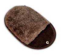 Langer & Messmer - Guante de pulido de piel de cordero fina con ribete de piel, para pulir eficazmente tus zapatos, guante de pulido en calidad de zapatero