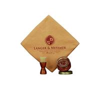 Langer & Messmer kit de cuidado de zapatos 3 piezas marrón