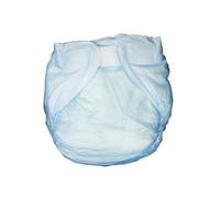 Langkee Haian Pañal prémium para bebés adultos, comodidad y protección (azul transparente, XL-XXL)