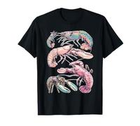 Langostas Coloridas Dreamy Art y2k 2000s Pastel Summer Vibes Camiseta