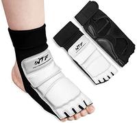 Langray Pie Protector Taekwondo Tobillera Soporte Protección Equipo de Entrenamiento de Boxeo MMA Saco de Boxeo Karate Artes Marciales Kickboxing Muay Kung Fu (XS)