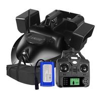 LANGSHI GPS Smart RC cebo barco 2 kg carga coche cruise control remoto 500 m distancia pesca cebo barco 12000 mAh (S-V010)