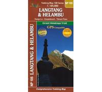 Langtang & Helambu: Great Himalaya Trail Map