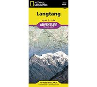 Langtang, Nepal: Travel Maps International Adventure Map (National Geographic Adventure Map) [Idioma Inglés]