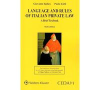 Language and rules of italian private law