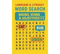 Language & Literacy Word Search for Kids - Nouns, Verbs & Adjectives Edition!: Fun Grammar Word Search Puzzle Book for Kids Ages 5-12 | Learn Nouns, ... Play | Language Arts Activity for Grades K-6