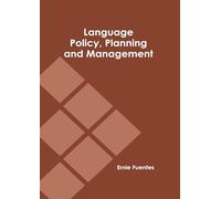 Language Policy, Planning and Management