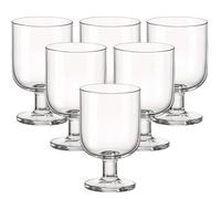 ( language_tag:es_ES, value:"Bormioli Rocco Hosteria - Juego de 6 copas pequeñas, cristal, transparente, 16,5 cl" )