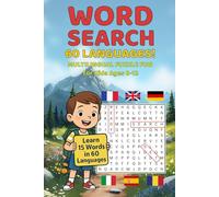 Language Word Search for Kids - Learn 60 Languages with 15 Everyday Words (Part 2) (Word Search Challenges)
