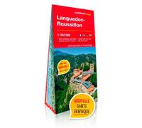 Languedoc-Roussillon 1/330.000 (Carte Grand Format (Carte Laminée Routière et Tour)