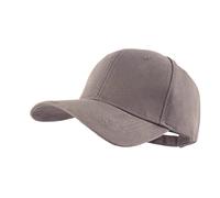 LANGZHEN Gorra de papá de béisbol de 100% Baumwolle passt Männer Frauen klassiche verstellbare Einfarbig mütze (Gris Oscuro Estructurado)