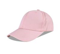 LANGZHEN Gorra de papá de béisbol de 100% Baumwolle passt Männer Frauen Klassische verstelbare Gorra Normal (Rosa Estructurado)