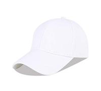 LANGZHEN Gorra de papá de béisbol de 100% Baumwolle Pastor Männer Frauen Klassische verstelbare Gorra de Civil (Estructura Blanca)